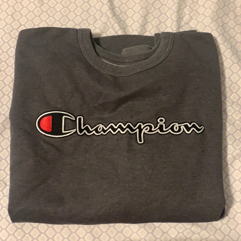 Dark grey XL champion crew neck